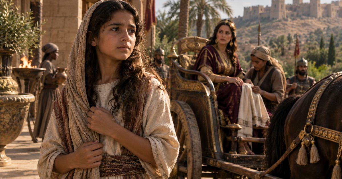 La jeune captive israélite