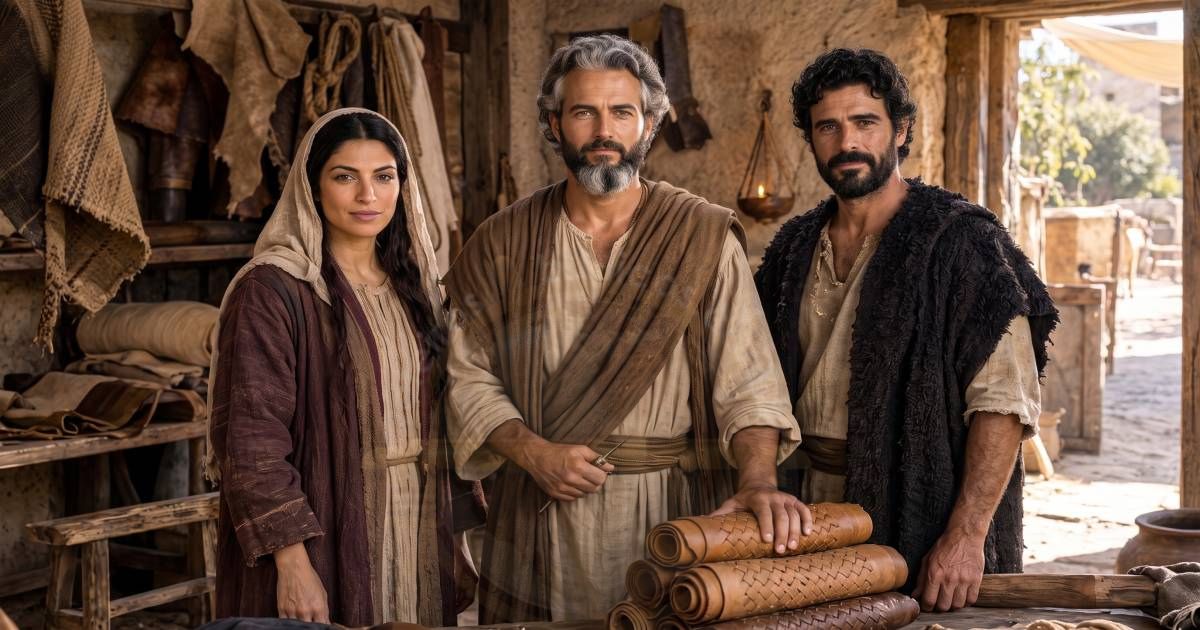 Paul, Aquilas et Priscille